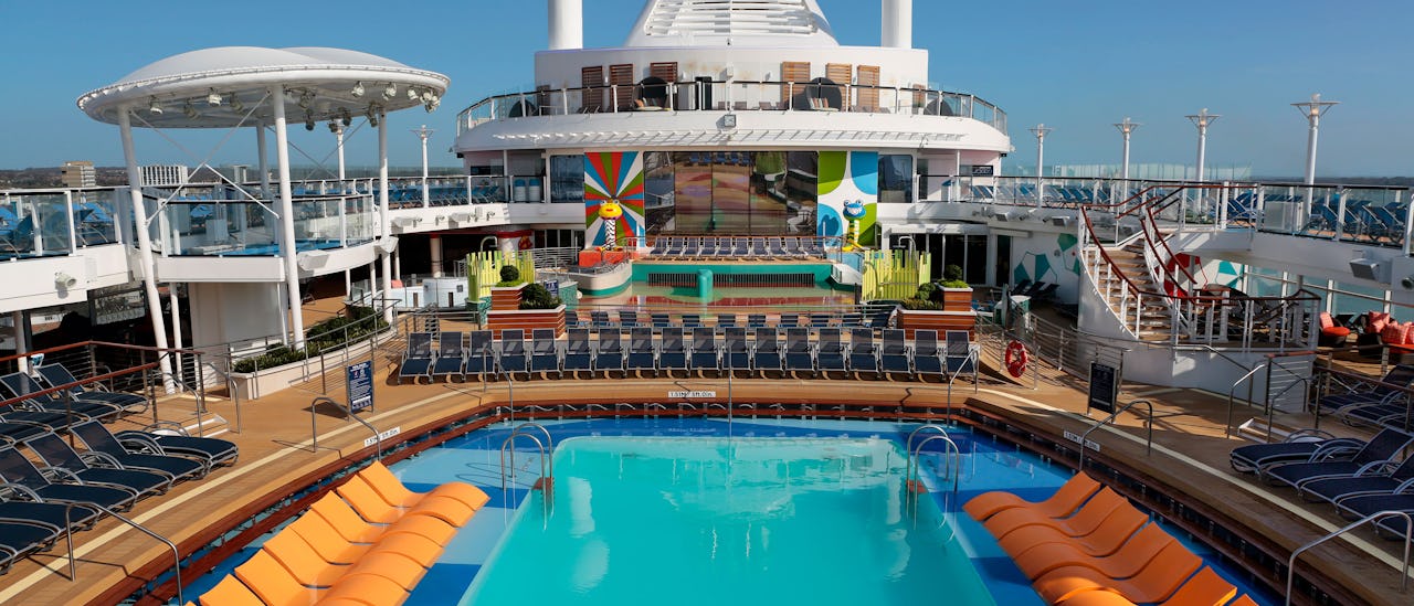 Welcome to the pool deck