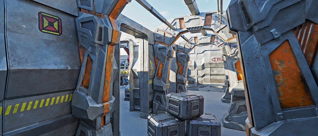 Challenge your party in laser tag