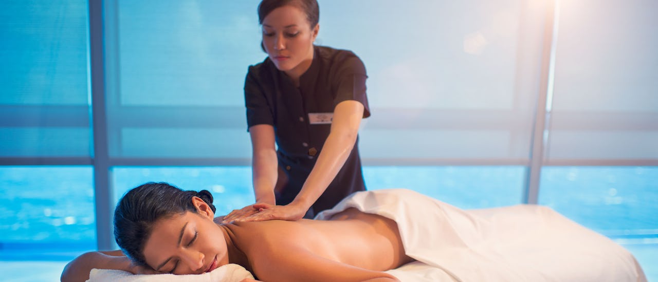 Treat yourself to a massage in the spa