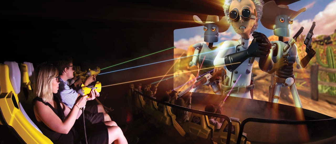 Interactive 3-D movies