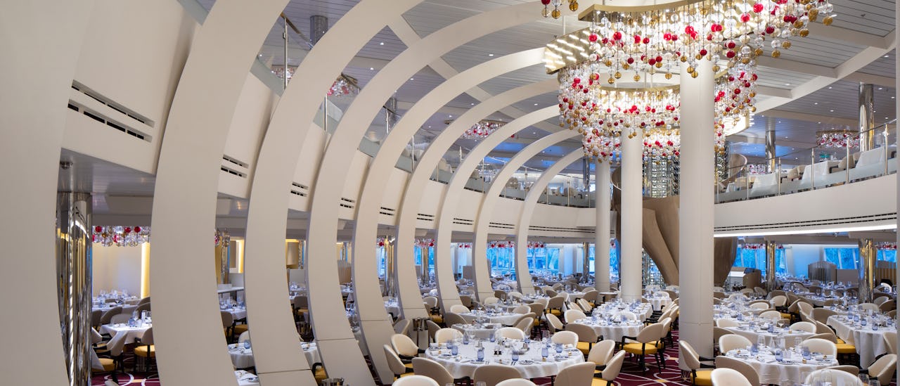 The main dining room