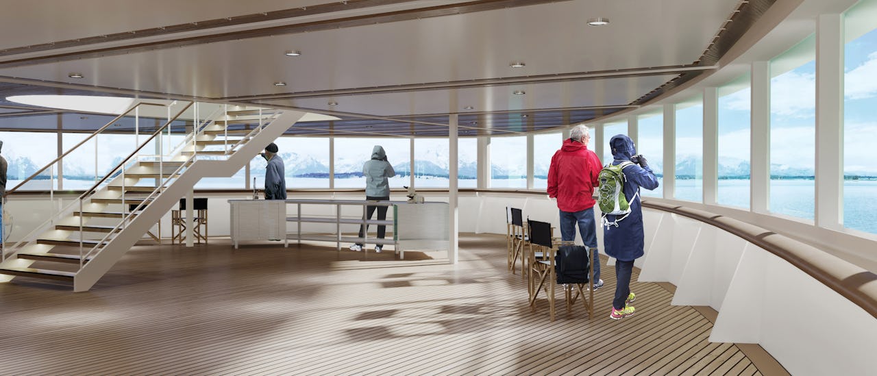 Keep a lookout for animals, coastal landscapes – or icebergs