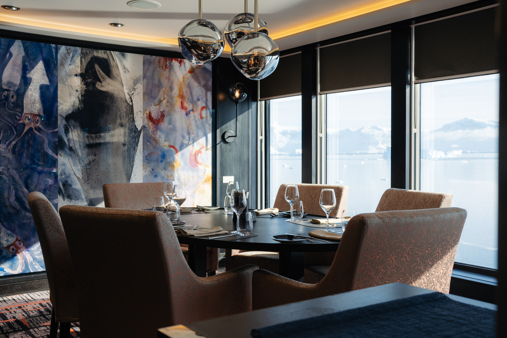 Welcome to Lindstrøm, the fine-dining restaurant onboard