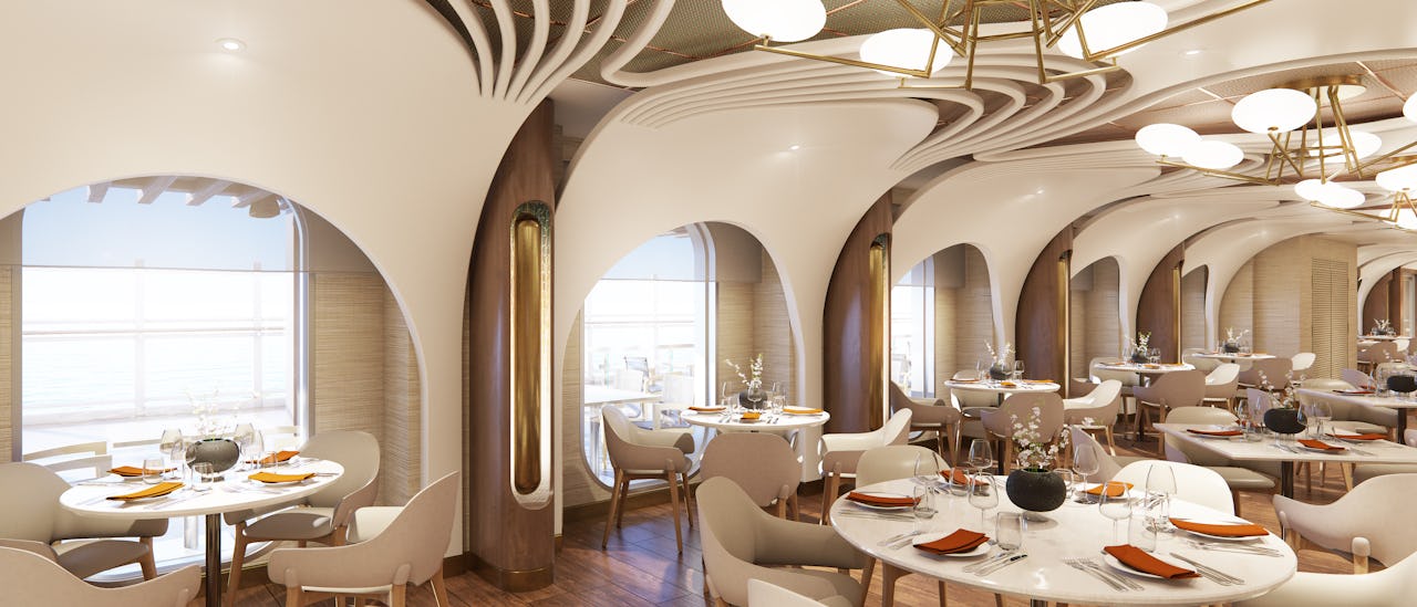 Enjoy modern Italian cuisine and elegant dining at Onda by Scarpetta